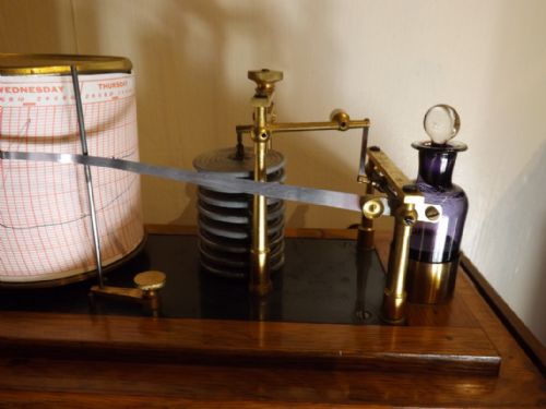 fig 1. English Barograph with Bracket
