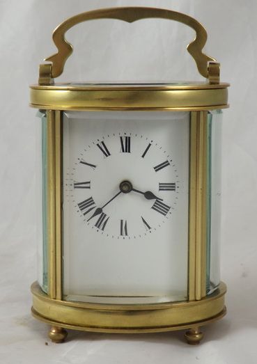 French Oval Carriage Clock