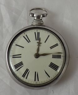 Georgian Verge Pocket Watch Fryer Leeds