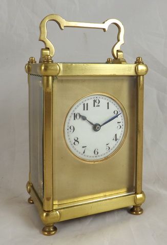 French Brass Carriage Clock