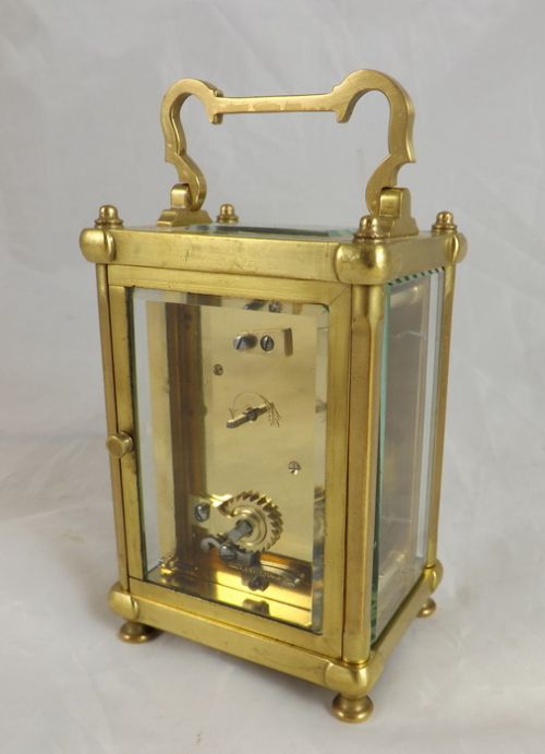 fig 1. French Brass Carriage Clock