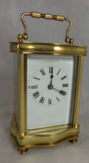 French Brass Carriage Clock