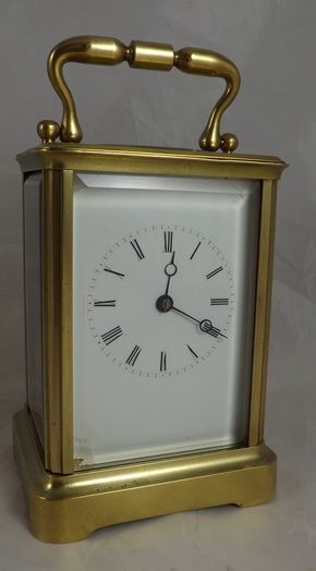 French Bell Striking Carriage Clock