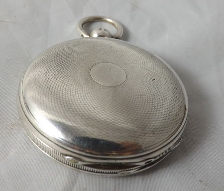 fig 1. English Silver Pocket Watch, Strand, London