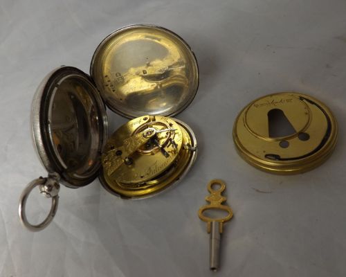fig 1. Full Hunter Pocket Watch, Falconer