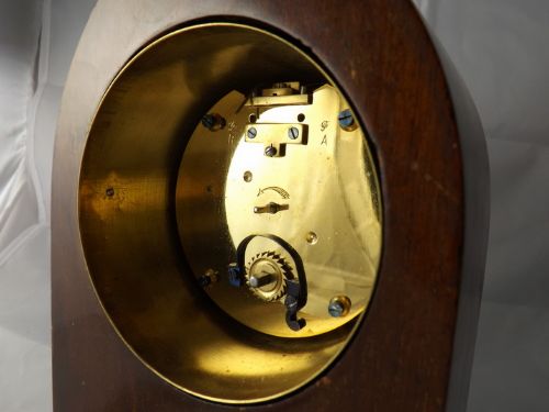 fig 1. Edwardian Lancet Top Mantel Clock