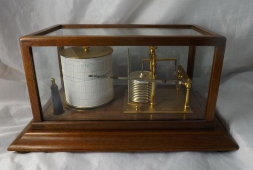 English Barograph by Short & Mason, London