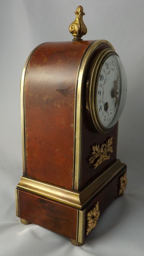 fig 1. French Tortoiseshell Mantel Clock