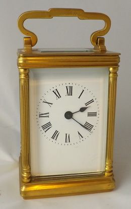 French Brass Carriage Clock