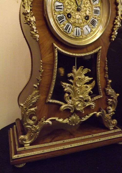 fig 1. French Walnut Mantel Clock