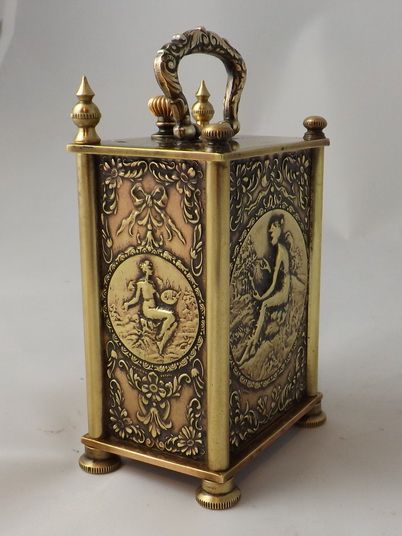 fig 1. Hebdomas Carriage Clock