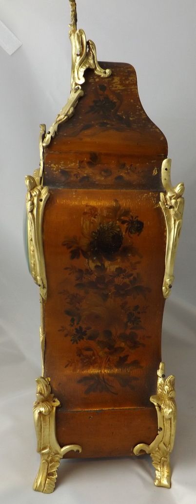 fig 1. Vernis Martin Mantel Clock