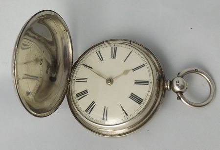 English Full Hunter Pocket Watch