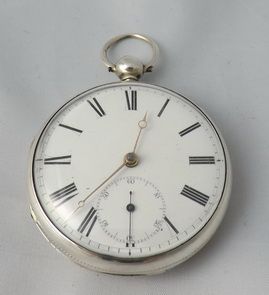 London Silver 1846 Pocket Watch