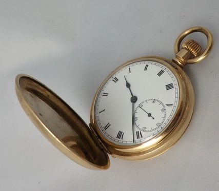 Swiss Full Hunter Pocket Watch