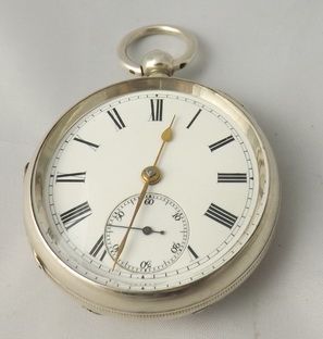 Butland Plymouth Silver Pocket Watch