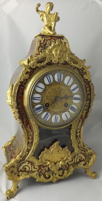 Fine Quality French Boulle Clock