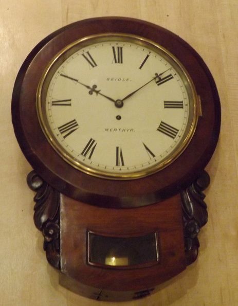 Welsh Fusee Drop-dial Clock