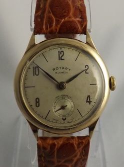 9 Carat Rotary Wristwatch 1939
