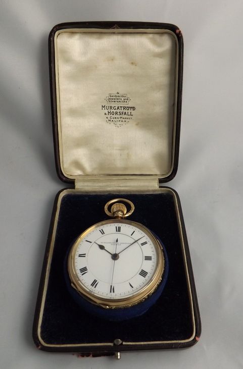 Gents Chronograph 'Doctors' Watch 9 Carat Gold