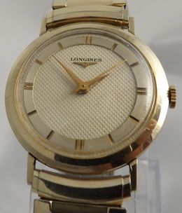 1956 Gents Longines 10k Gold Filled Wristwatch
