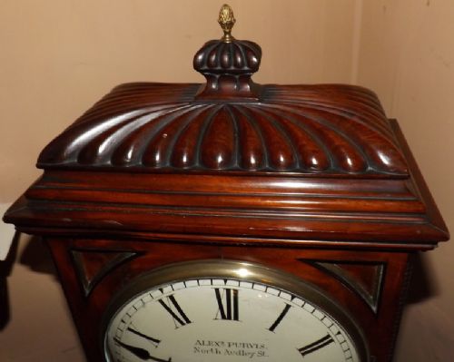 fig 1. Fine Quality English Fusee Georgian Bracket Clock