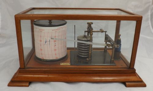English Barograph by Short and Mason