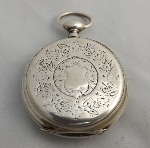 fig 1. French Silver Pocket Watch