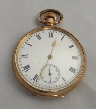 Gold Plated Waltham Pocket Watch