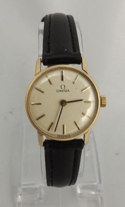 9 Carat Gold Ladies Omega