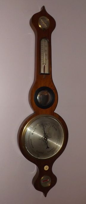 Victorian Rosewood Mercury Barometer