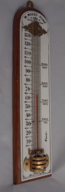 Victorian Wall Thermometer