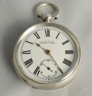 Silver Waltham Pocket Watch