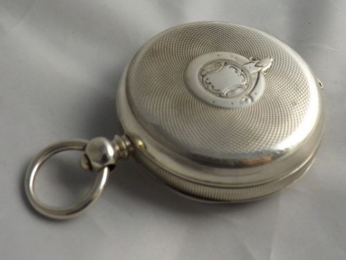 fig 1. Swiss Silver Pocket Watch