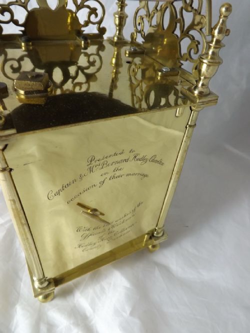fig 1. English Lantern Mantel Clock