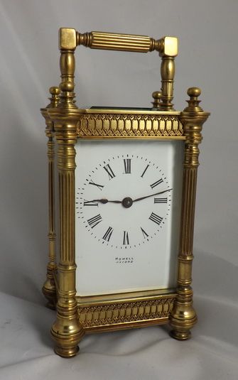 Decorative French Fretwork Carriage Clock