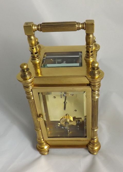 fig 1. Decorative French Fretwork Carriage Clock