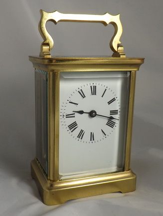 French Brass Carriage Clock