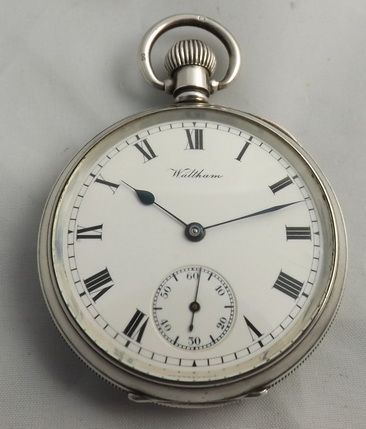Waltham Silver Pocket Watch