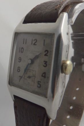 Jw Benson 1930 Art Deco Wristwatch