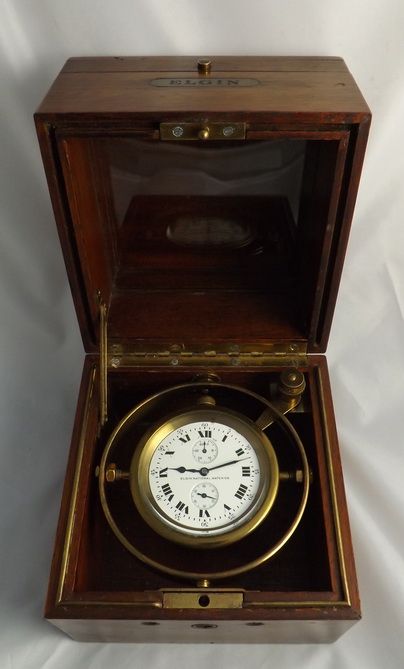 Elgin Watch Ships Chronometer