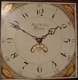fig 1. Georgian 'Cottage' Longcase clock by Hardley Dursley
