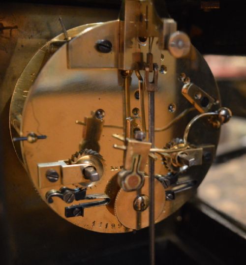 fig 1. Lewis & Son of Brighton Mantel Clock