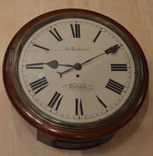 Rickards, Dursley Fusee Dial Clock