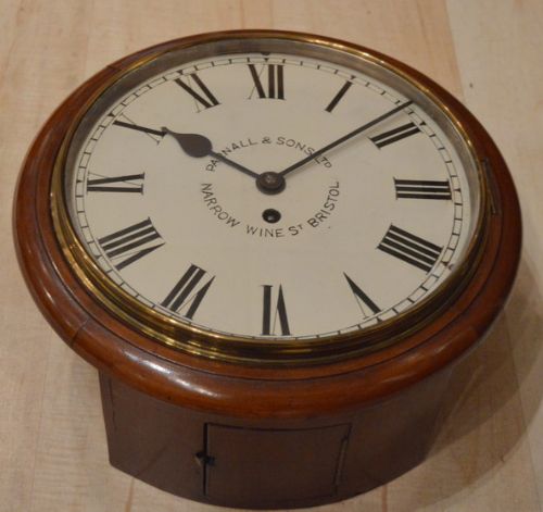 Parnall & Sons Fusee Dial Clock