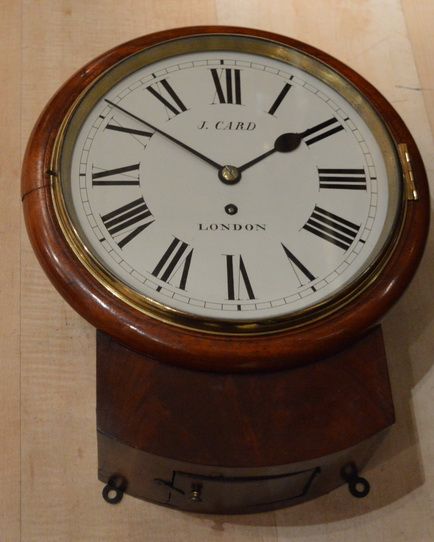 10" Fusee Dial Clock