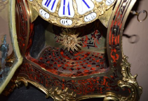 fig 1. Full size French Boulle Clock