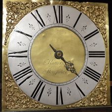 fig 1. Daniel Katterns, Thrapston Longcase Clock 