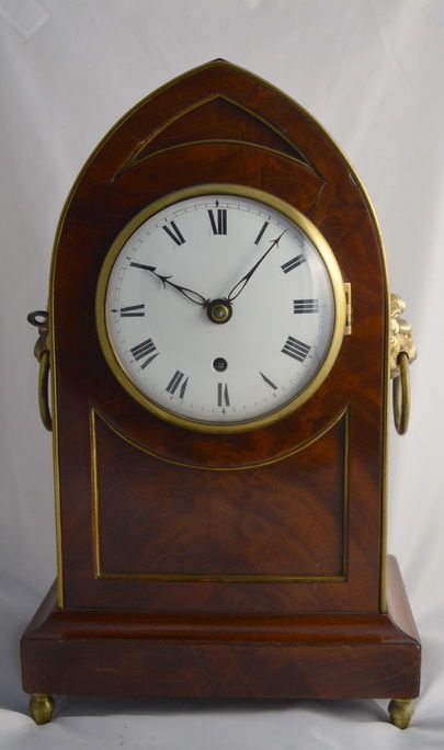Very Small Georgian Thwaites of London Bracket Clock