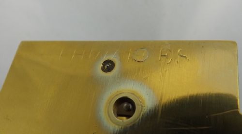 fig 2. Very Small Georgian Thwaites of London Bracket Clock